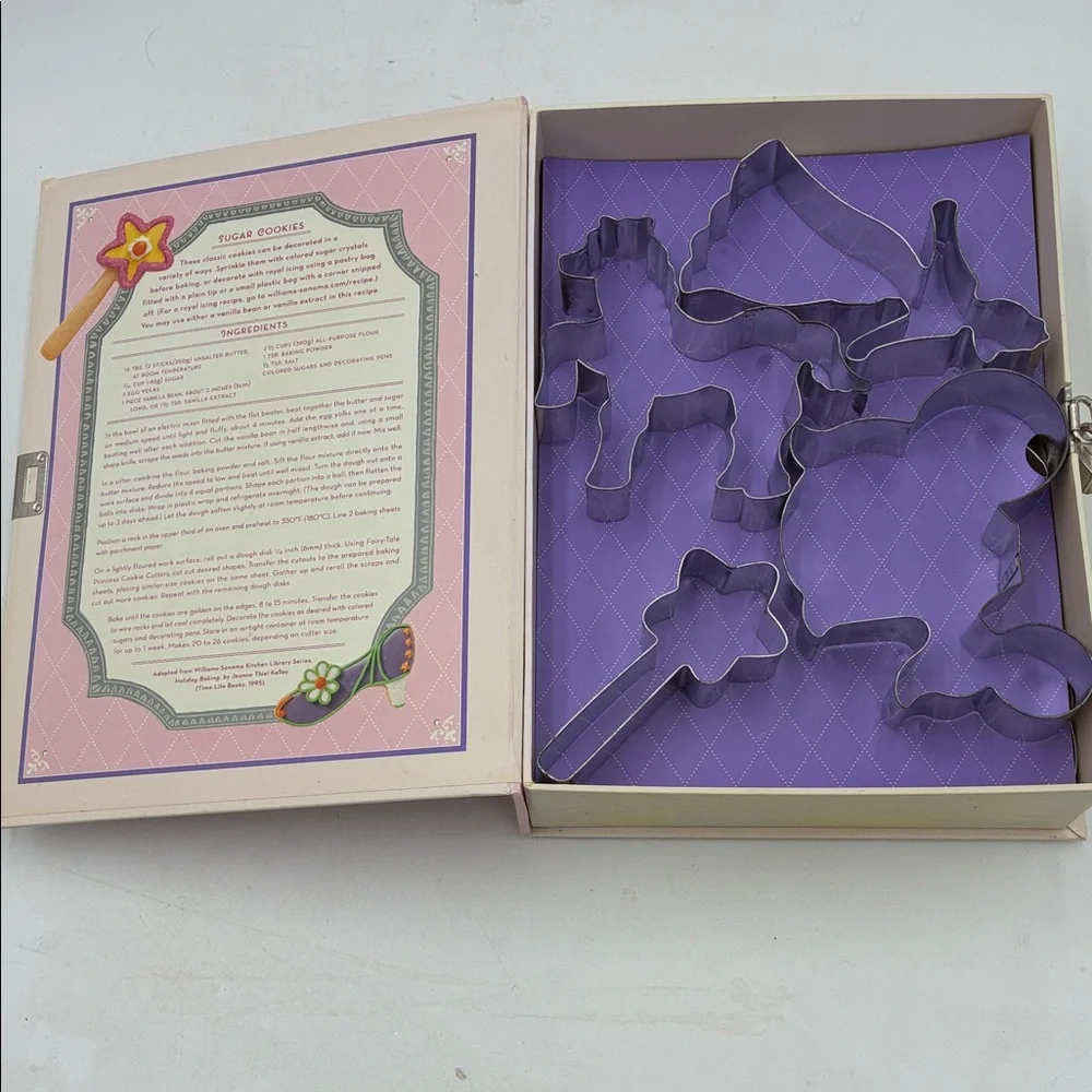 Williams Sonoma Fairy-Tale Princess Cookie Cutters - Set of 8